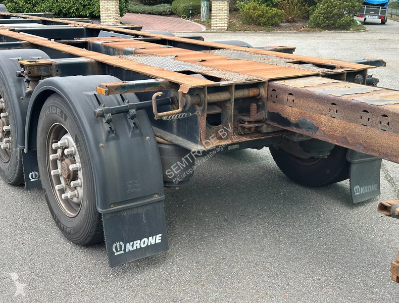 Semi remorque Krone BACK SLIDER LIFT AXLE...