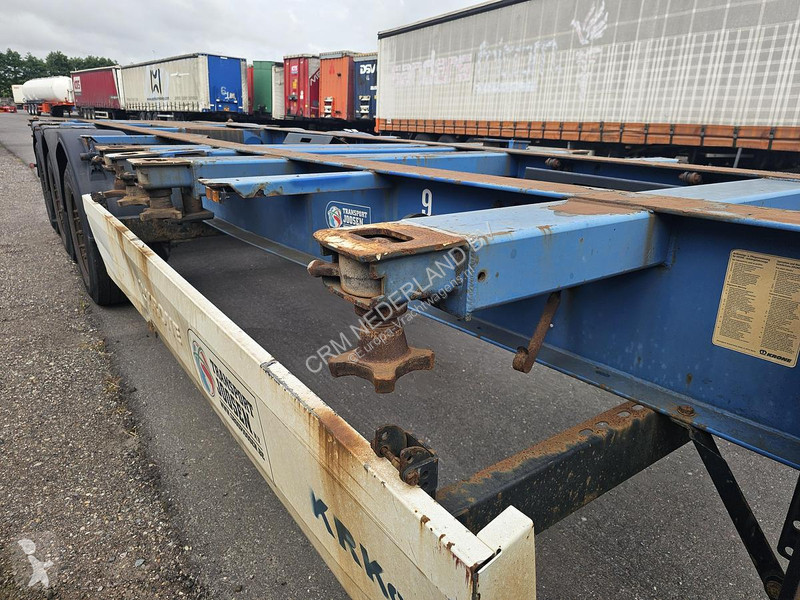 Semitrailer Krone 27 | 40, 30, 2x 20 ft | Rear...