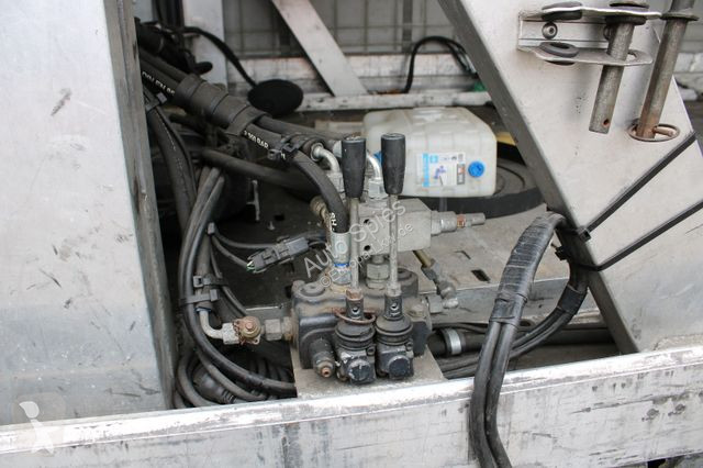 Semitrailer Fliegl SDS 350 SAF Lift TOP Rampen...