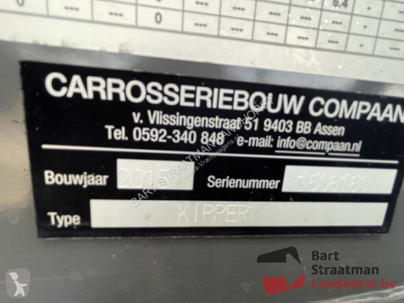 Semiremorca Carnehl CHKS/HH 3 assen geisoleerde...