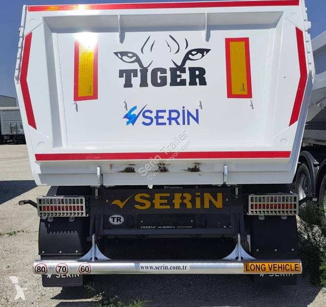 Semi remorque Serin Tiger HARDOX 28 m³ Tipper...