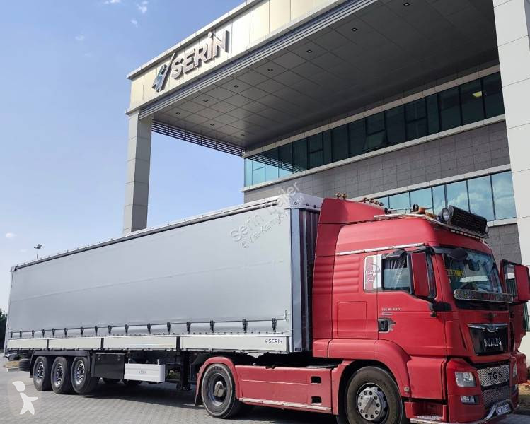 Semi remorque Serin Optima Curtainsider...