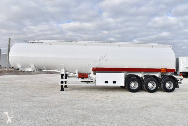 Semi remorque Serin Aluminum  Fuel Oil Tanker...