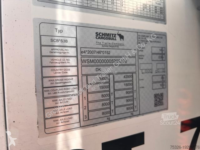 Sættevogn Schmitz Cargobull SKO 24/L - 13.4 FP...