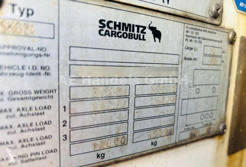 Semitrailer Schmitz Cargobull