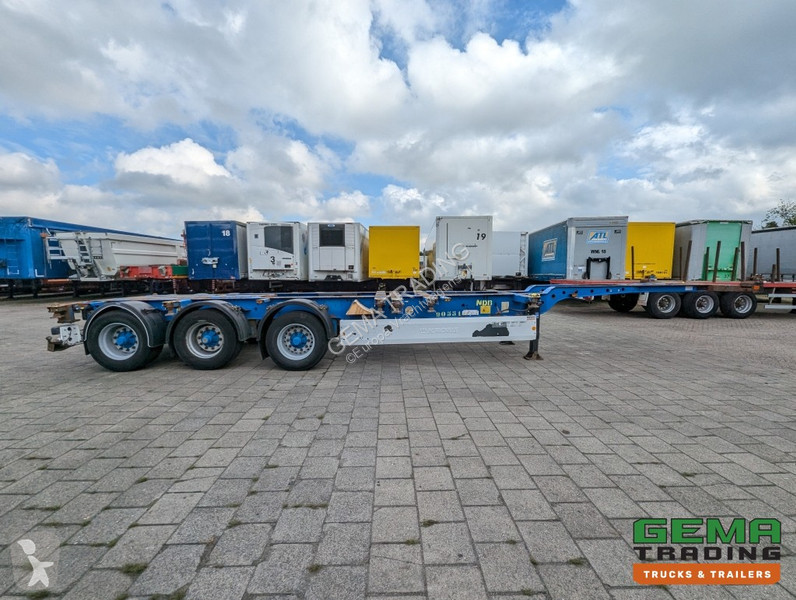 Semitrailer Krone 27 3-Assen BPW Drumbrakes -...