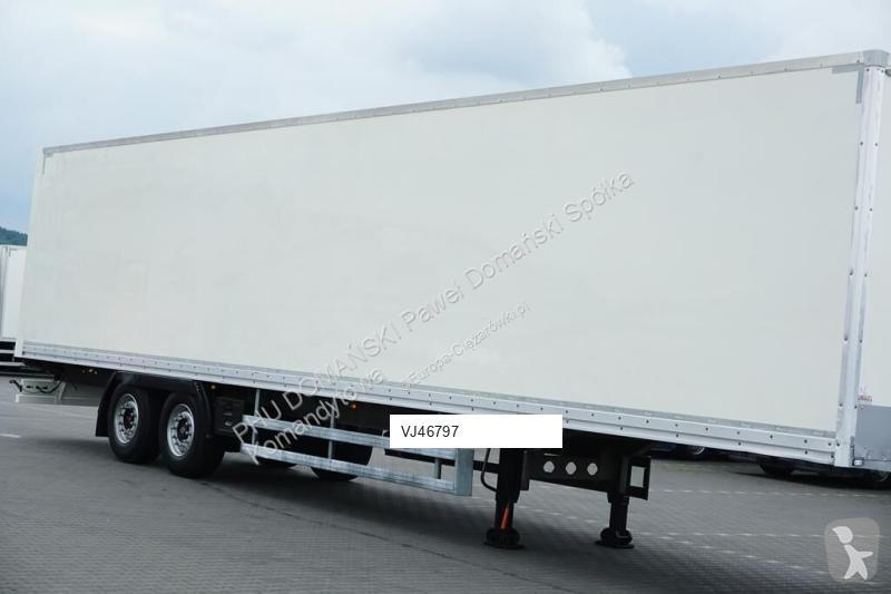 Oplegger Trouillet / KONTENER / 2 OSIE / ROLETA