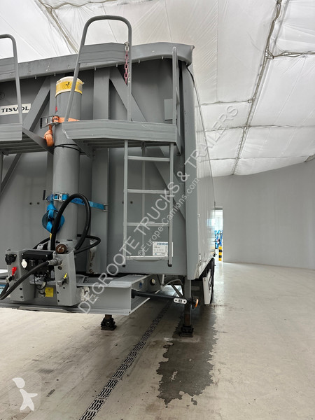 Semitrailer Tisvol 55 cub in alu