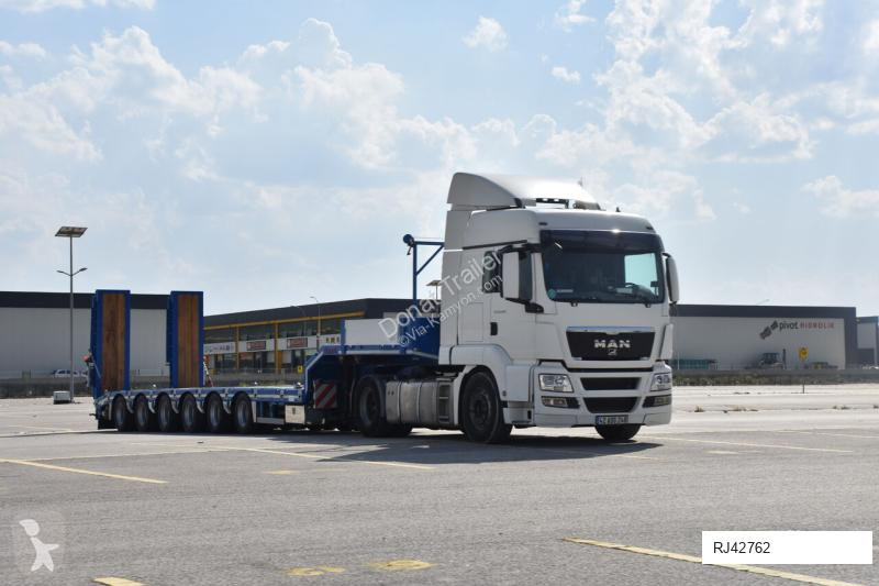 Oplegger Donat 6 axle lowbed with extension