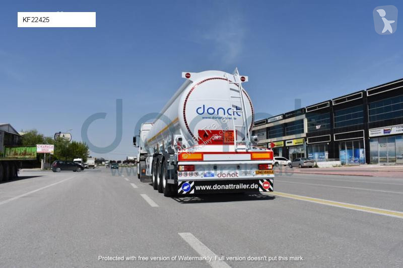 Semi reboque Donat Aluminum Fuel Tanker with...