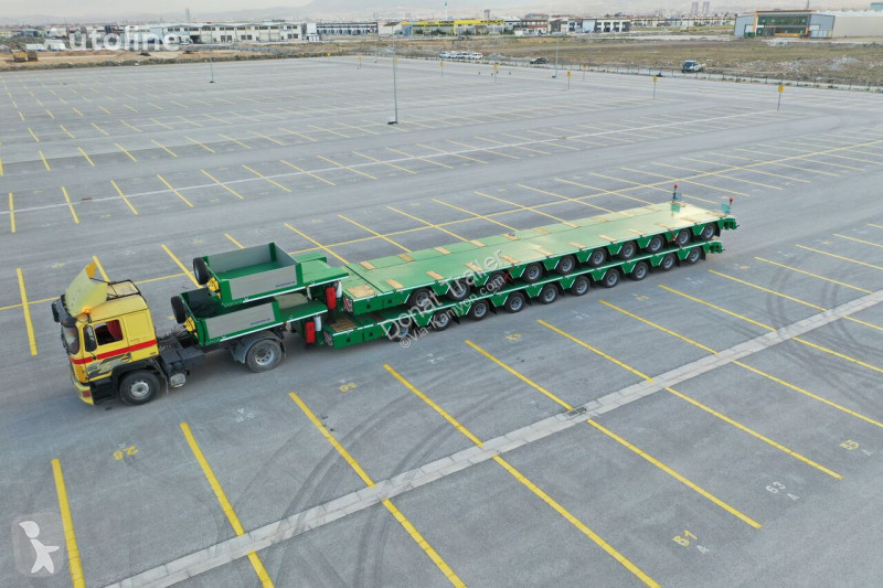 Semi remorque Donat 10 axle extendable lowbed...