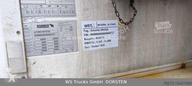 Semi reboque Schmitz Cargobull SKO 24...