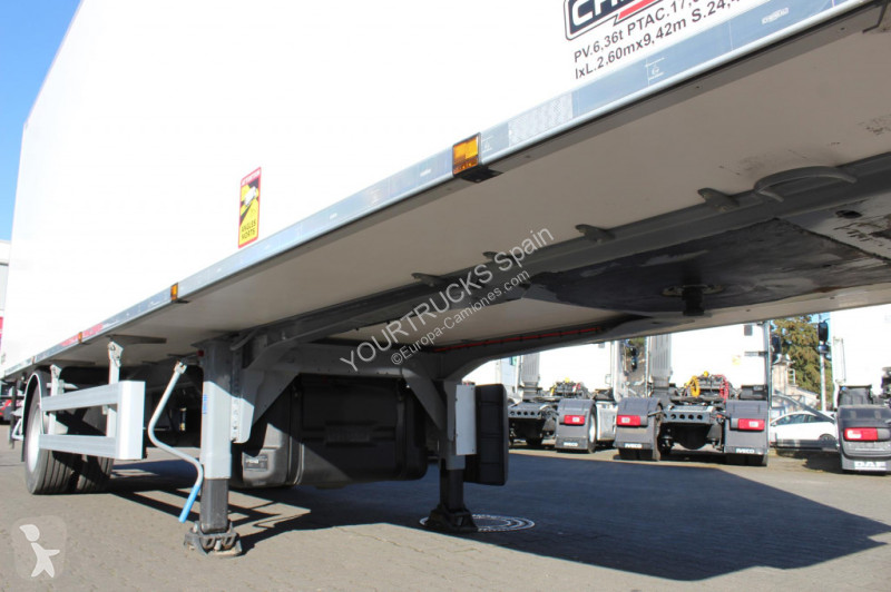 Semitrailer Chereau   1-Achs City Trailer CV...