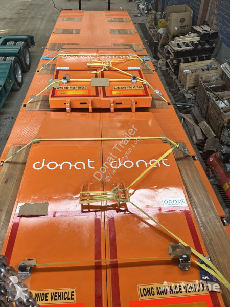 نصف مقطورة Donat 6 axle lowbed with...