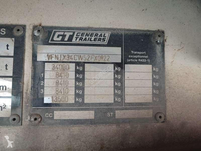 Semitrailer Trailor  TAUTLINER 3 ESSIEUX