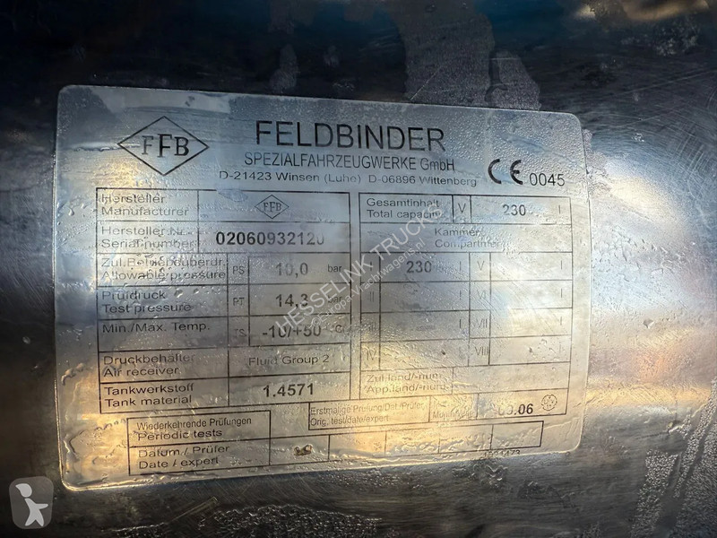 Semiremorca Feldbinder 34m3 Veevoeder...