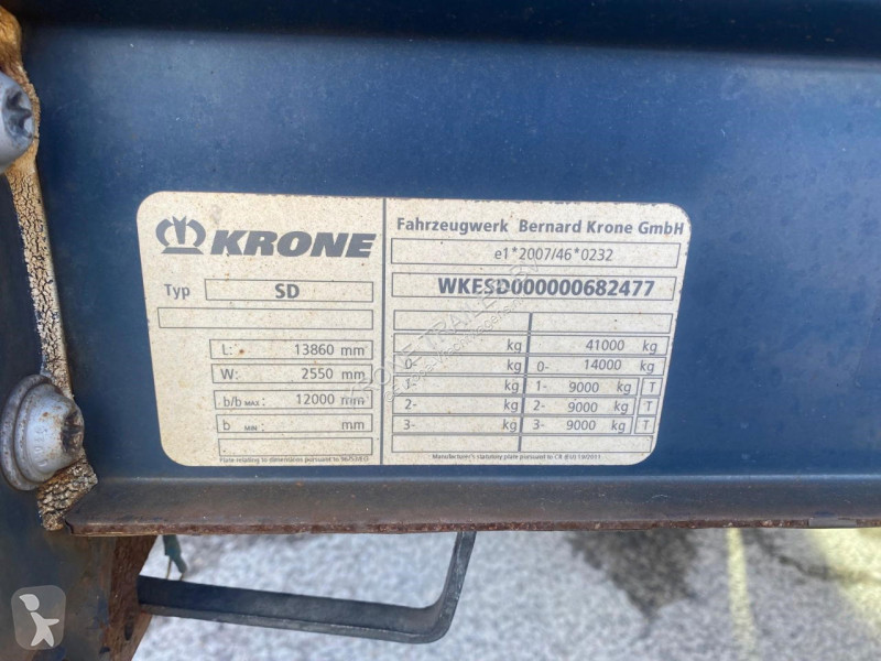 Sættevogn Krone