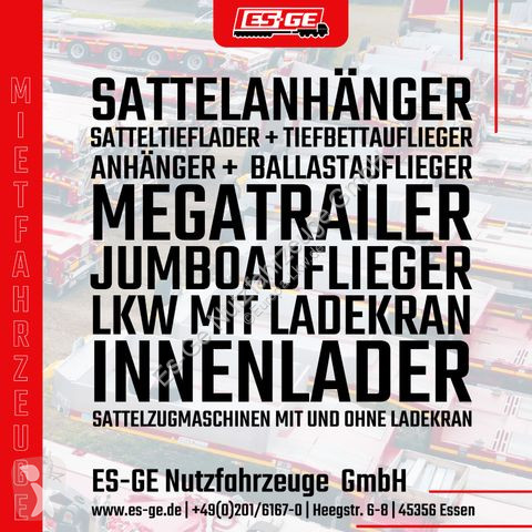 Semiremorca Meusburger 2-Achs-Jumbo-Tiefbett,...
