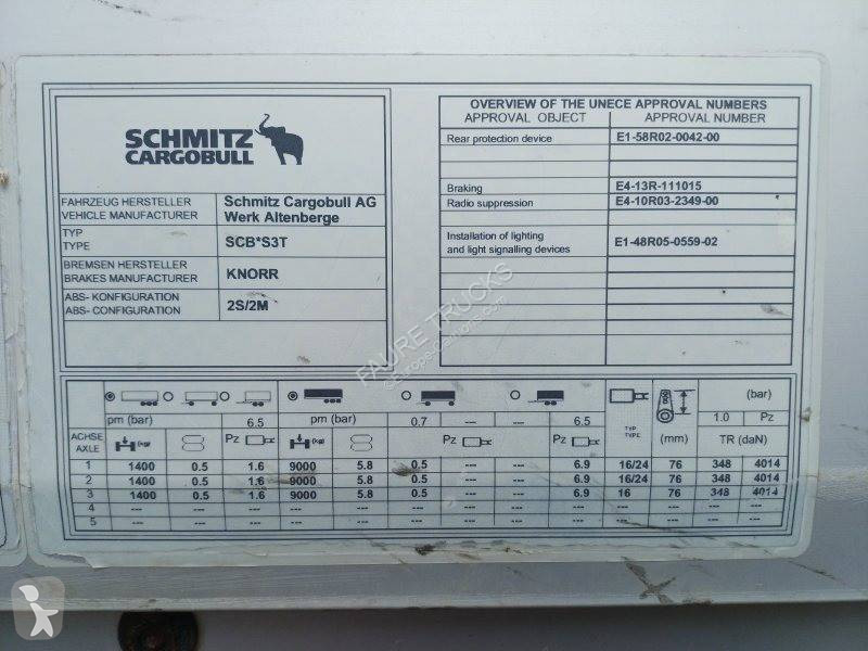 Semirremolque Schmitz Cargobull...