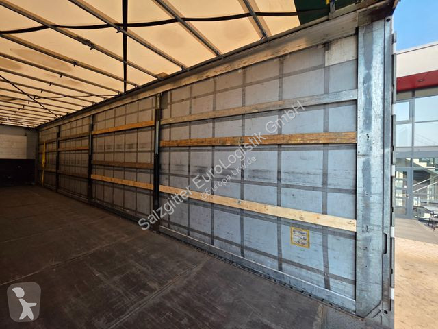 Semitrailer Fliegl SDS01 / Hubdach / EDSCHA /...
