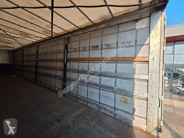 Semitrailer Fliegl SDS01 / Hubdach / EDSCHA /...