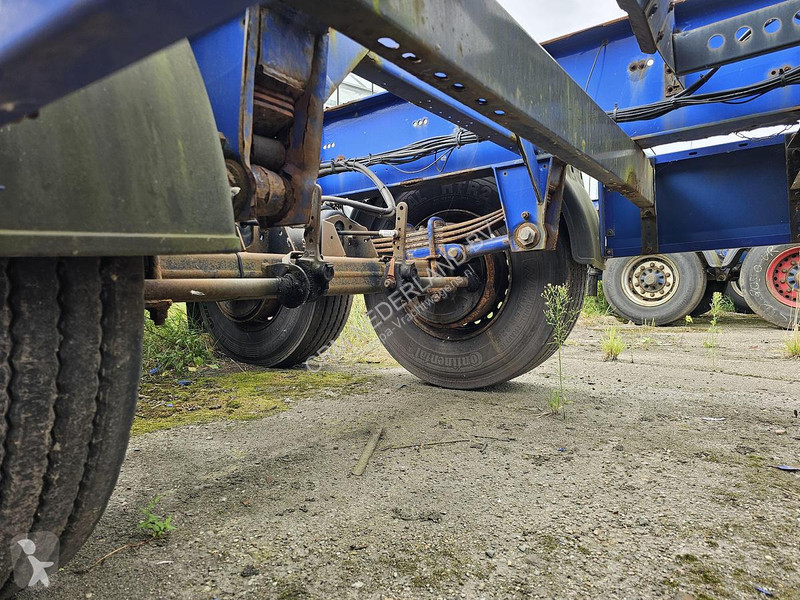 Semi remorque Krone SZ| 20 FOOT CHASSIS | BPW...