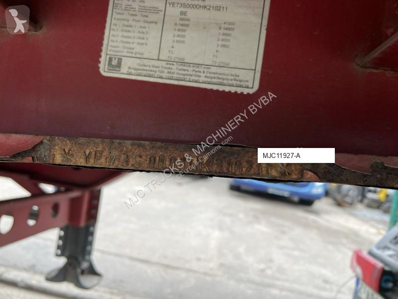 Oplegger  Hoet Trailers SC33AA 41T - 10.00m -...