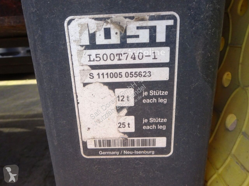 نصف مقطورة Fliegl Sattelpritsche mit Bordwänden...