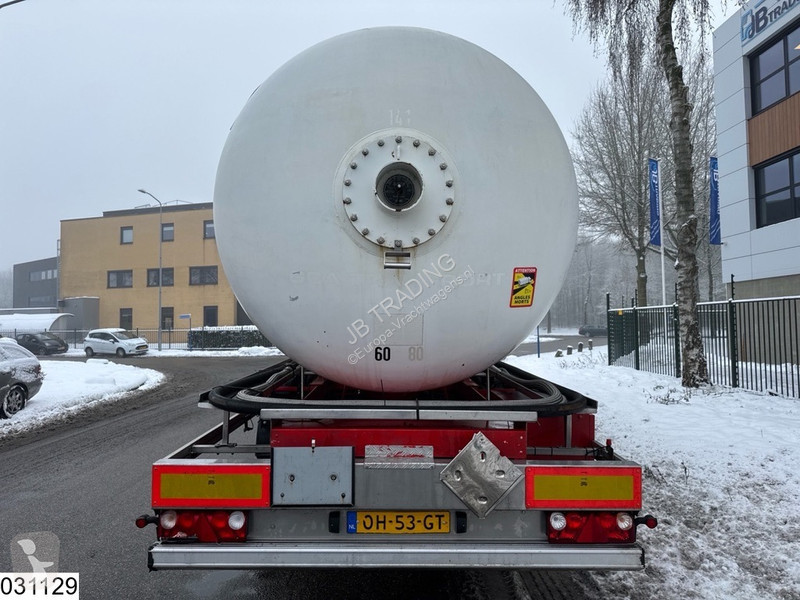 نصف مقطورة Burg Gas 50000 Liter, LPG GPL gas...