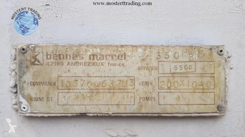 نصف مقطورة Marrel Benne Marrel Benne 2-axle -...