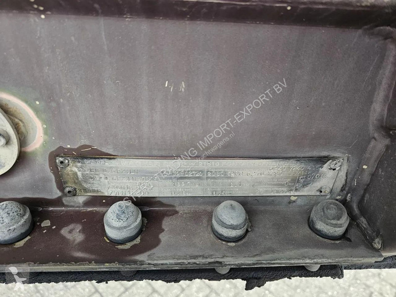 Semitrailer Magyar RVS Magyar Stainless Steel...