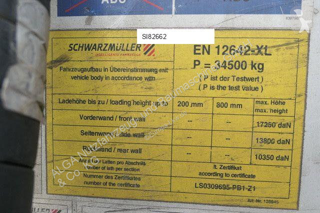 نصف مقطورة Schwarzmüller J-Serie, 10mm Boden,...