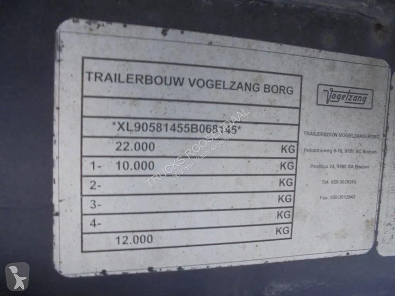 نصف مقطورة  V0-STG 1 Axle + Dhollandia Lift +...