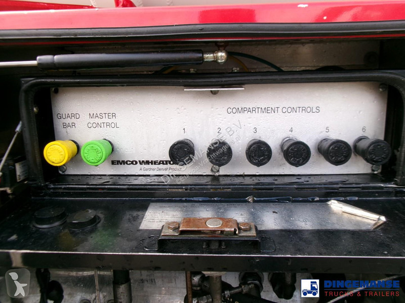 نصف مقطورة Feldbinder Fuel tank alu 44.6 m3 + pump