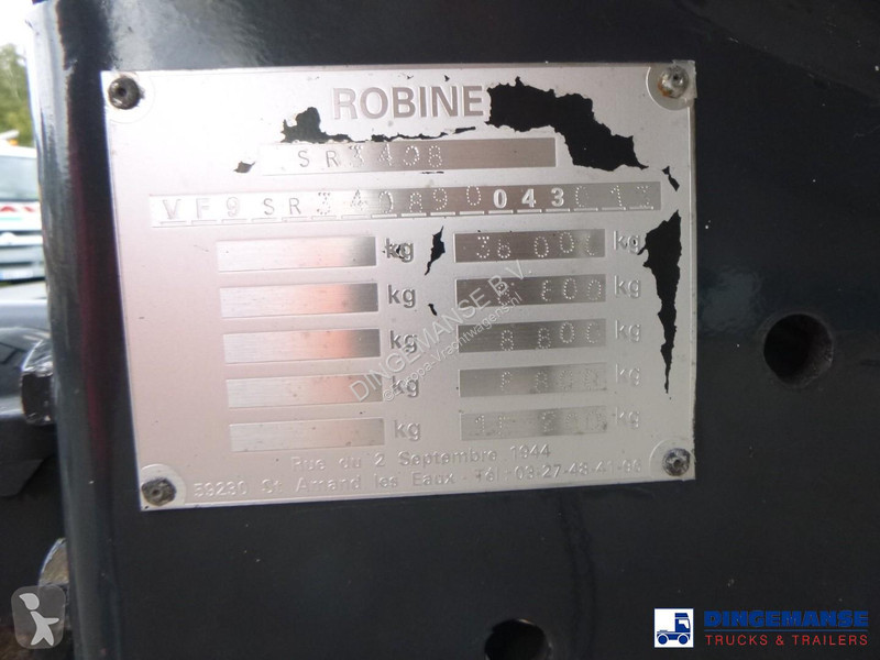 نصف مقطورة Robine Gas tank steel 51.5 m3 / 1 comp
