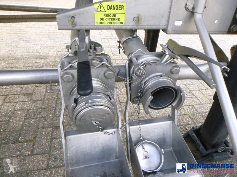 Návěs Magyar Chemical tank inox L4BH 37.5 m3 /...