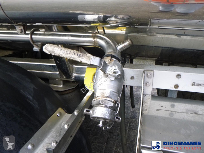 Semi remorque Feldbinder Chemical tank inox...
