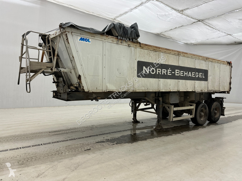 نصف مقطورة MOL 28 cub in steel