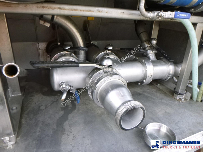 نصف مقطورة Maisonneuve Food (milk) tank inox 29...