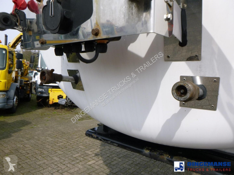 نصف مقطورة Burg Chemical tank inox L4BH 32.5 m3...