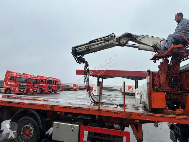 نصف مقطورة KWB P-393-STI-H4 KRAAN KENNIS 24000