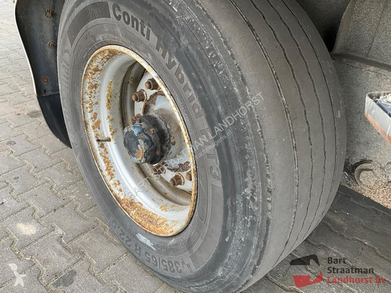 Semirremolque Van Hool box trailer 2 assige...