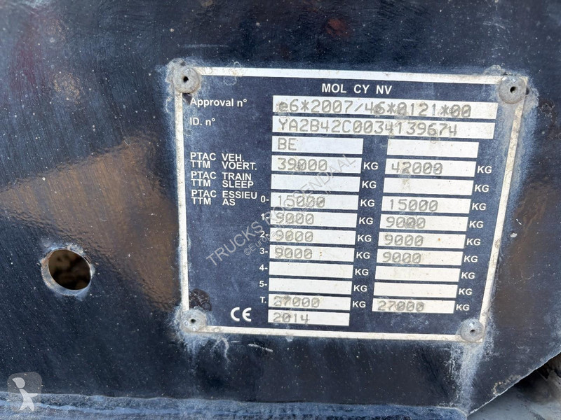 نصف مقطورة MOL - + 3X SAF AXLE+ 27CUB + 3X IN...