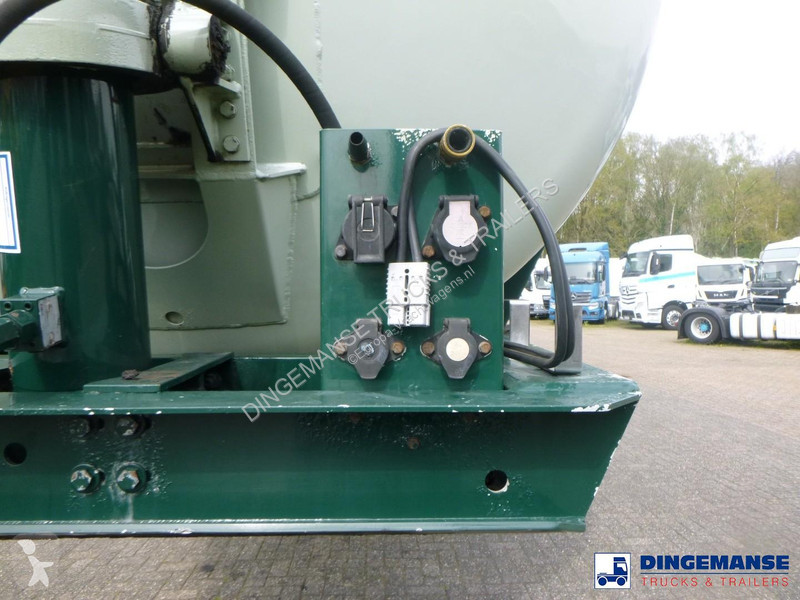 نصف مقطورة Feldbinder Powder tank alu 60 m3...
