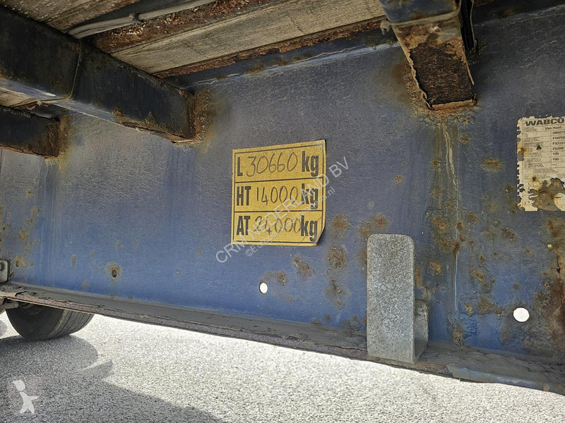 نصف مقطورة Van Hool 3B0073 | 3 AXLE FLATBED...
