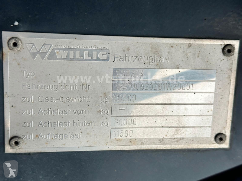 Semiremorca  WILLIG 4 Kammern...