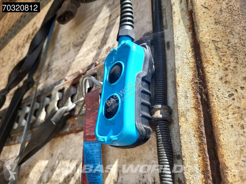 نصف مقطورة Groenewegen DRO-12-20B 2 axles Lift...