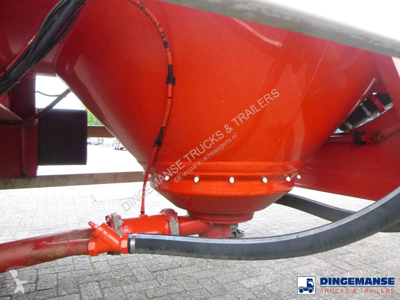 Semiremorca Feldbinder Powder tank alu 40 m3 +...