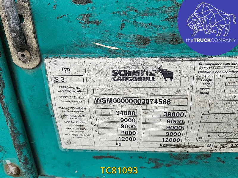 نصف مقطورة Schmitz Cargobull