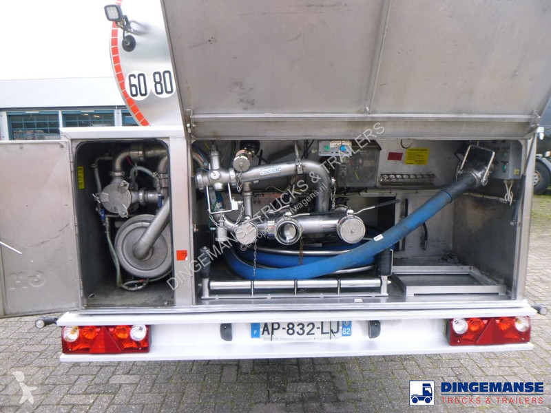 نصف مقطورة Magyar Food tank (milk) inox 30 m3 /...